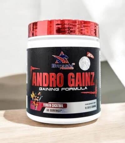 British Anabolic Andro Gainz (Gaining Formula) CJC 1295MG 30/60 Servings (New Pack)
