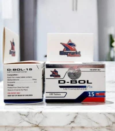 British Anabolic Metandienone Dainabol 15MG 100 Tablets
