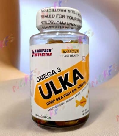 Nasatech Nutrition ULKA Fish Oil 100 Capsules 1000 MG