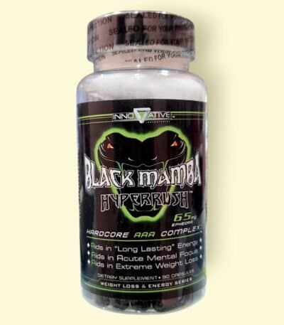 Innovative Laboratories Black Hyper Rush Fat Burner 90 Capsules (without skretch code)