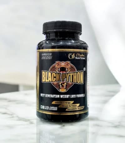 Black Python Natural Fat Burner 60 Capsules