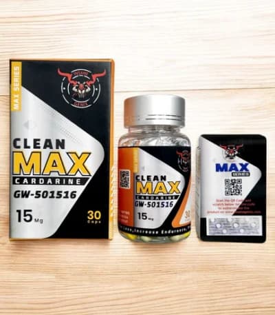 Insane Genix Clean-MAX CARDARINE (GW501516) 30 Capsules 15mg