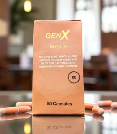 GenX MYO6 (MK677+Myodrol+NAC) 50 Capsules