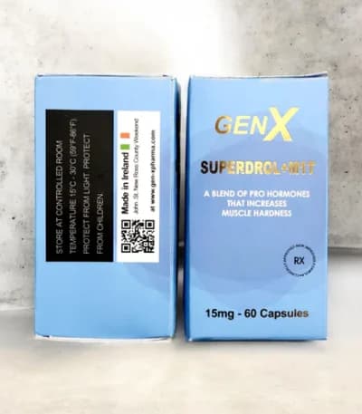 Genx Superdrol M1T 15mg 60 Capsules