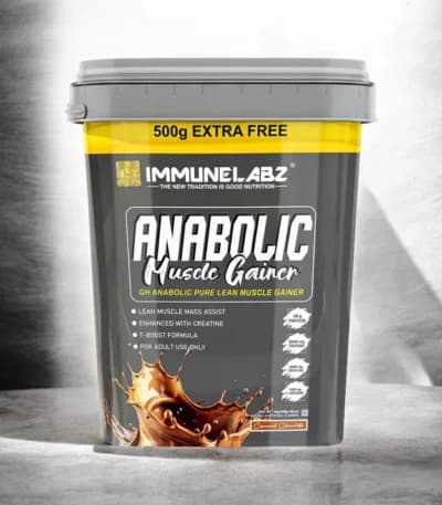 Immune Labz Anabolic Muscle Gainer 4kg+500g (10 Lbs)
