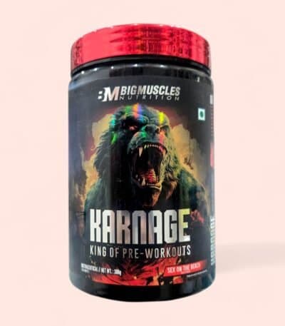 Bigmuscles Karnage Preworkout 30 Servings (Red)