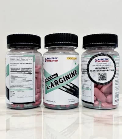 Nasatech Nutrition L-Arginine Powder 60 Tablets