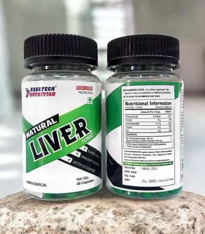 Nasatech Nutrition Natural LIver Tonic 60 Capsules