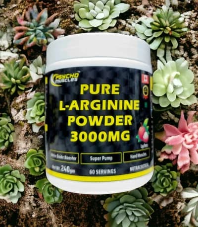 Psycho Muscles L-Arginine 3000 MG Powder 60 Serving