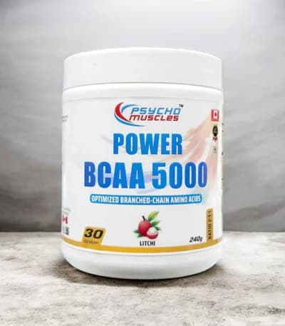 Psycho Muscles Power BCAA 5000 240g 30 Servings