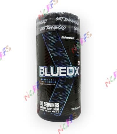 Enhanced Athlete Blue OX Testosterone Booster and Libido Support 120 Capsules