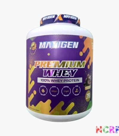 Maxigen Premium Whey Protein 5lbs 70 Servings – Chocolate