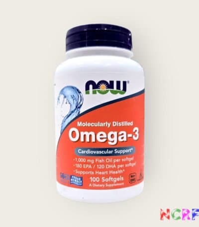 Now Omega-3 1000mg Fish Oil Softgels
