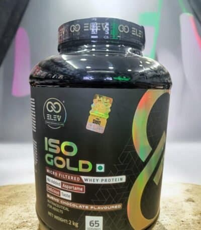 Elev ISO GOLD 2 Kg Whey Protein Powder 65 Servings