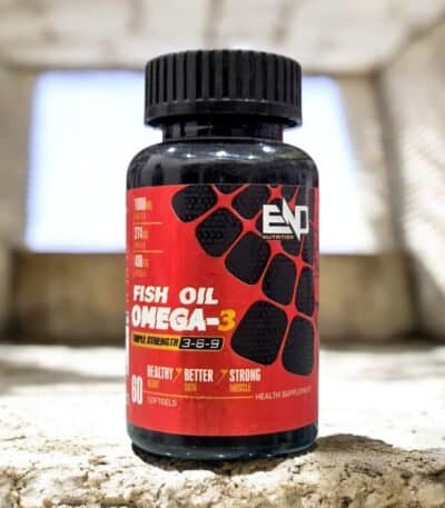 End Nutrition Fish Oil with Omega 3 60 Softgels