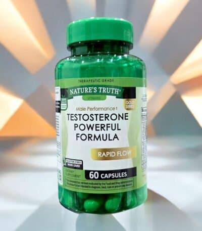 Nature’s Truth Testosterone Supplement for Men 60 Softgels