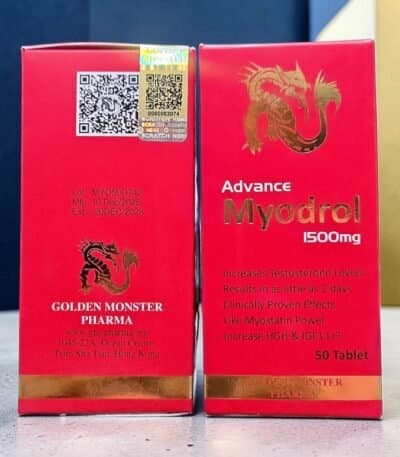 Golden Monster Pharma, Advance Myodrol 1500mg 50 Tablets