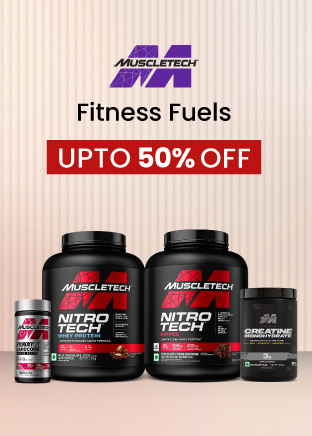 MuscleTech Fitness Fuels range — Nitro-Tech whey protein and creatine
